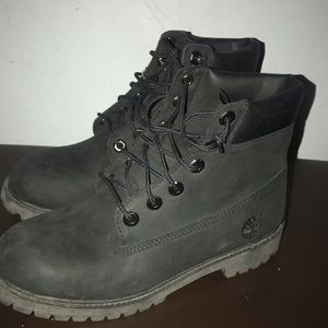 Black Timberland Boots